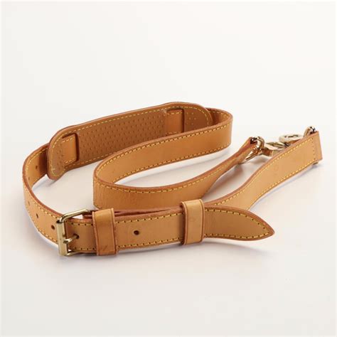 louis vuitton leather shoulder strap